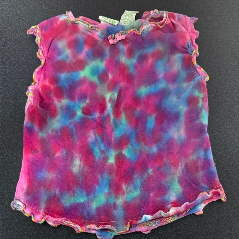 Colorful Tie-Dye Sleeveless Top Circo 2000’s